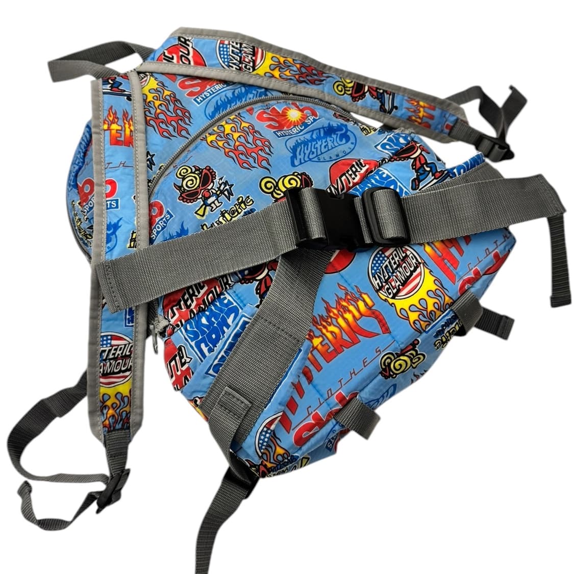 히스테릭글래머 2way 백팩 웨이스트백 블루 상품이미지5