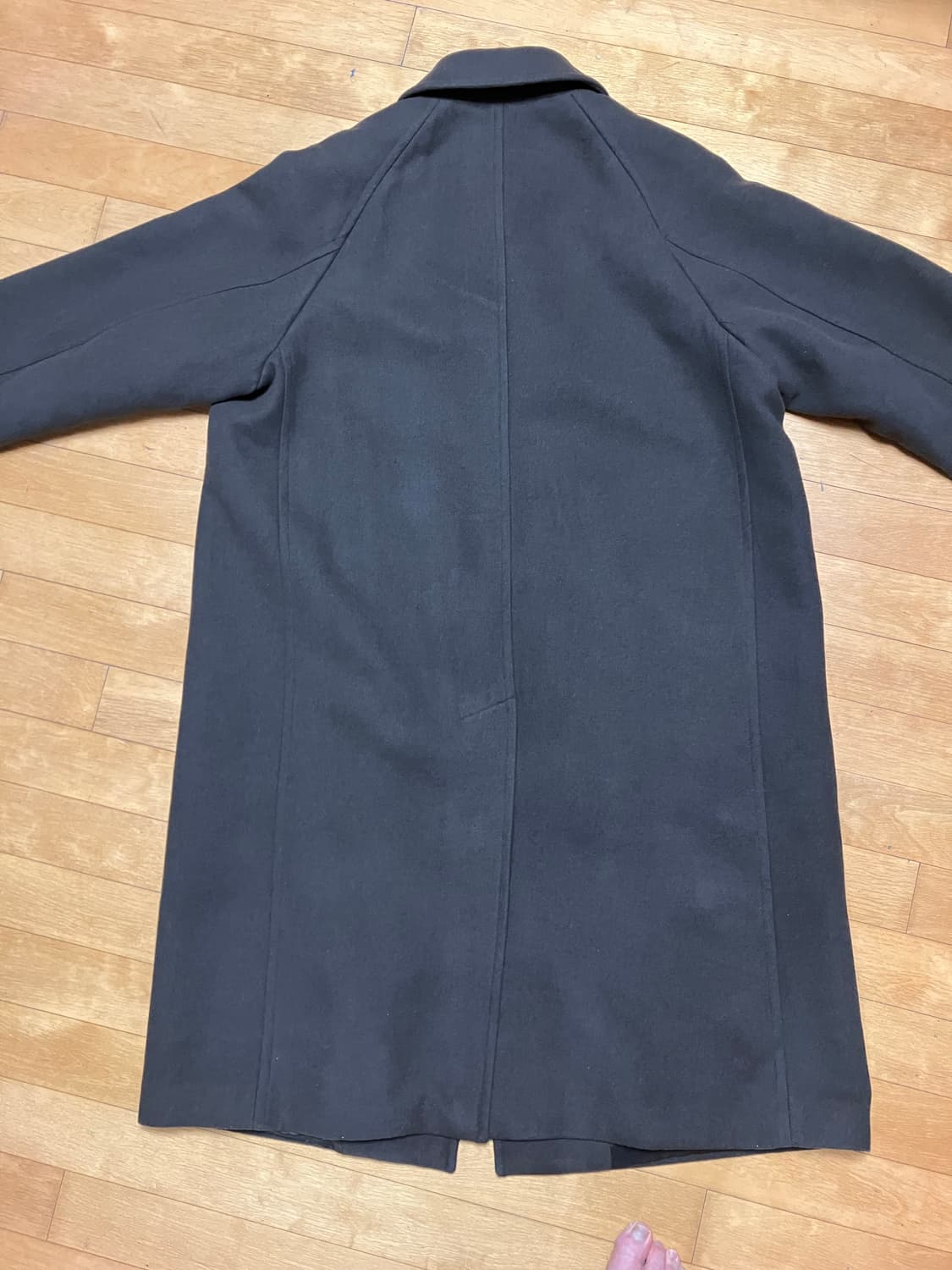 유니클로 발마칸 코트 브라운 XXL 상품이미지5