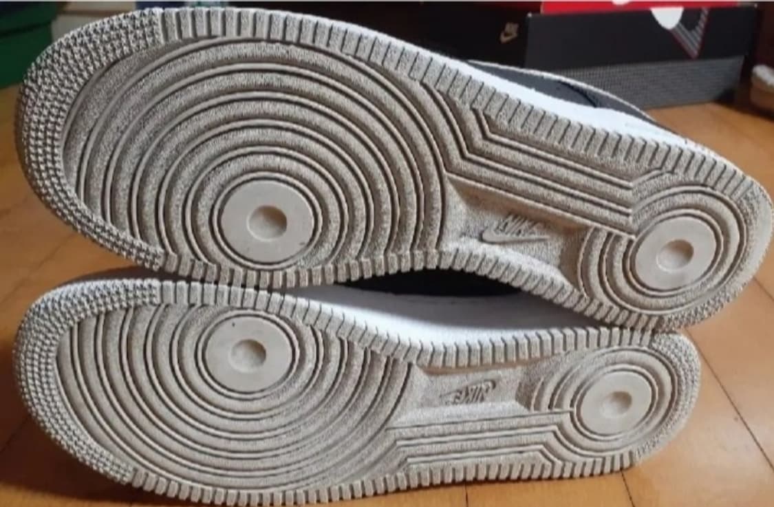 나이키 에어포스 1 07 블랙 화이트 로우 285 상품이미지7