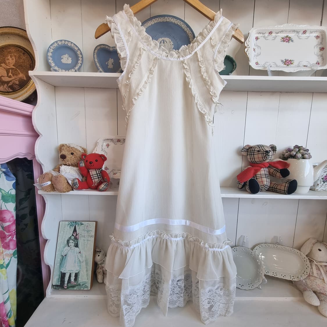 프릴 레이스  원피스 상품이미지1