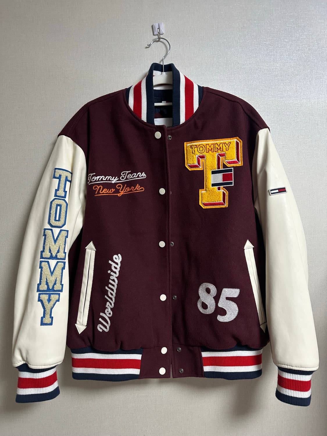 타미진스 레터맨 바시티 자켓 상품이미지1