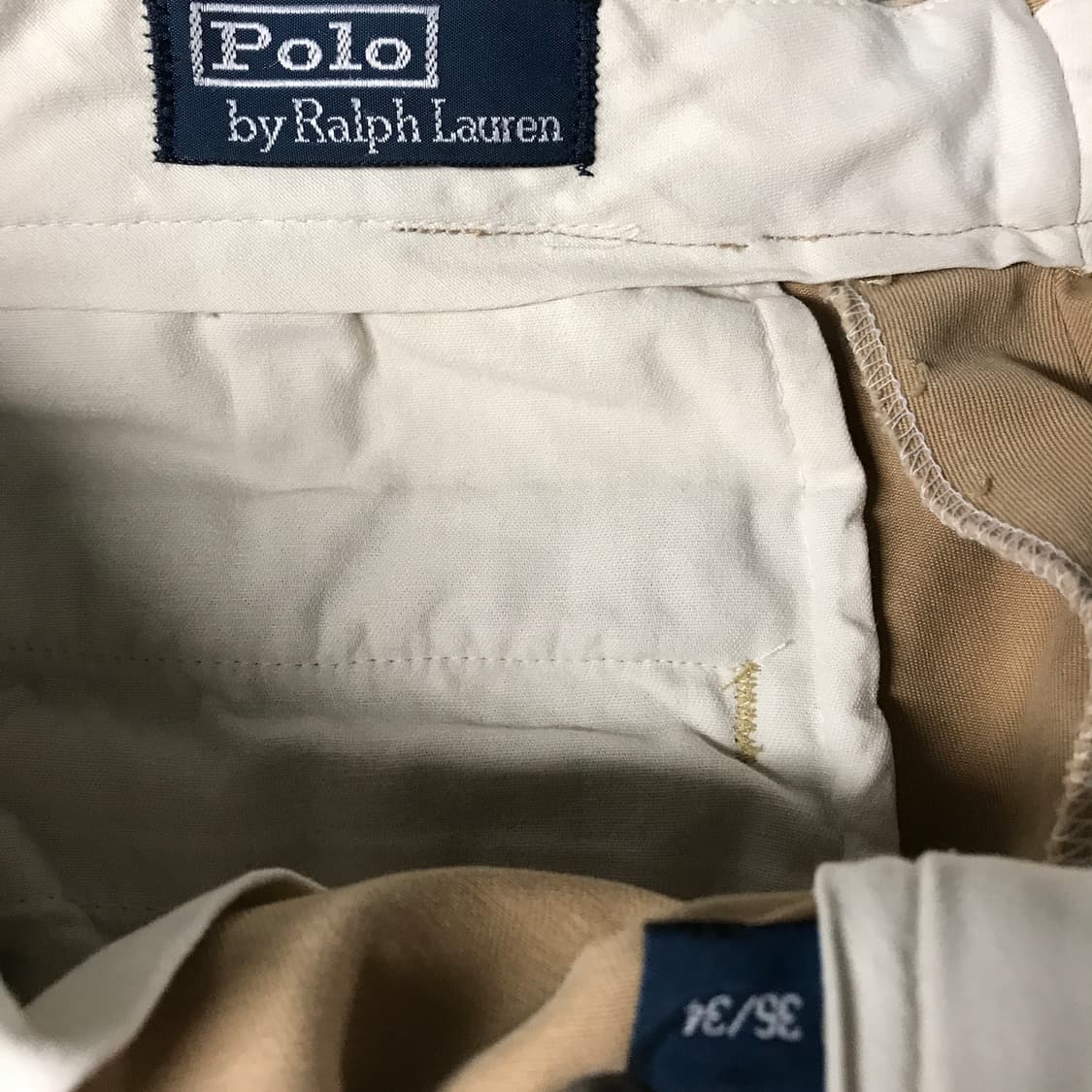 폴로 랄프로렌 베이지 치노 팬츠 36/34 상품이미지5