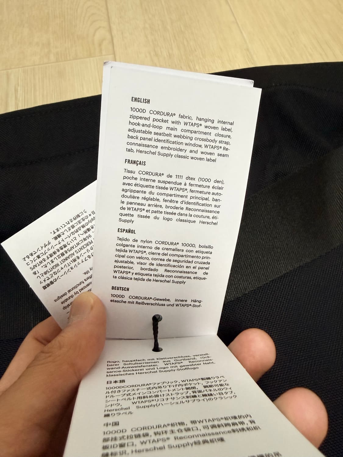 Wtaps x Herschel smug 메신저 상품이미지9