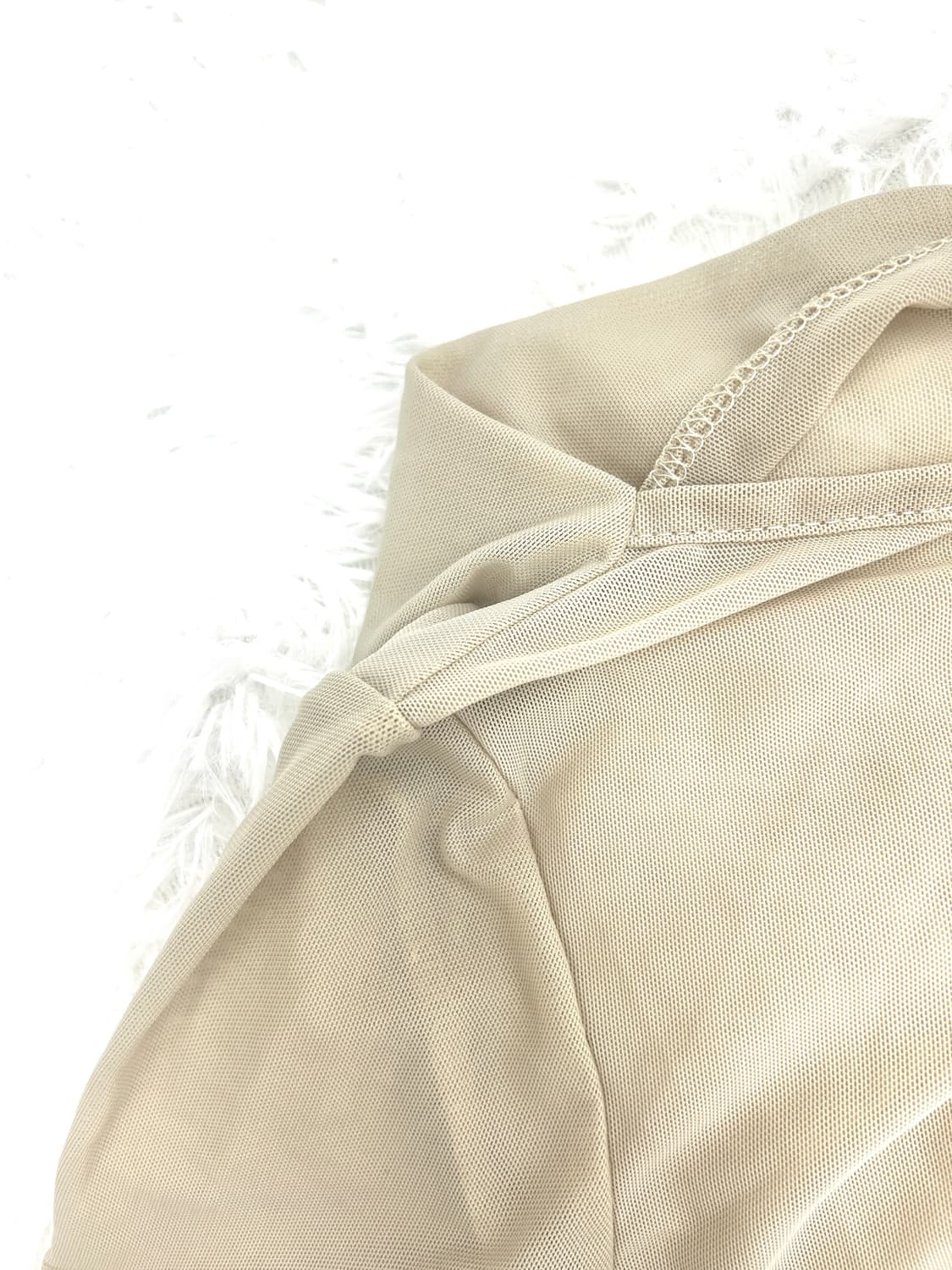 skin tone see-through sleeve 상품이미지3