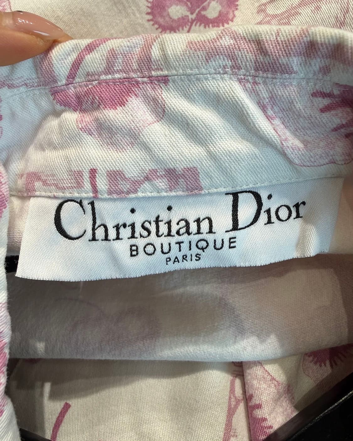 크리스찬 디올 부티크 핑크 05s 오블리크 트렌치 코트  상품이미지8