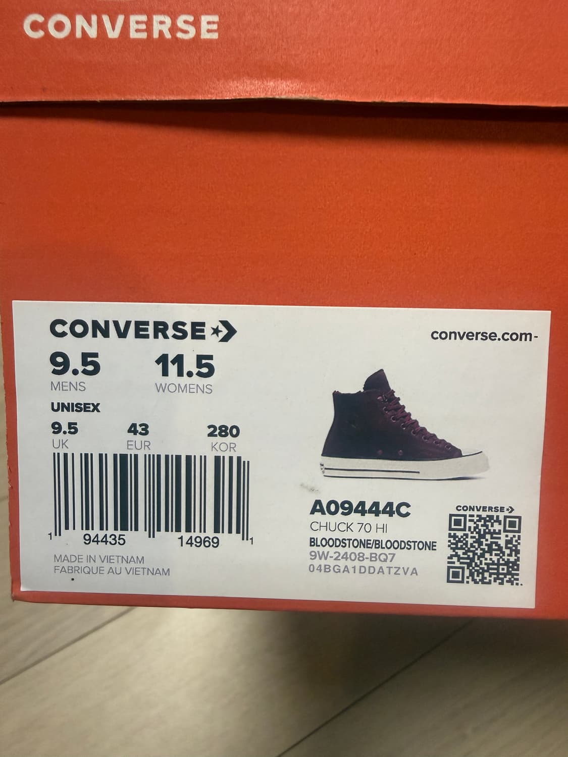 컨버스 척70 레더 하이 280 상품이미지2