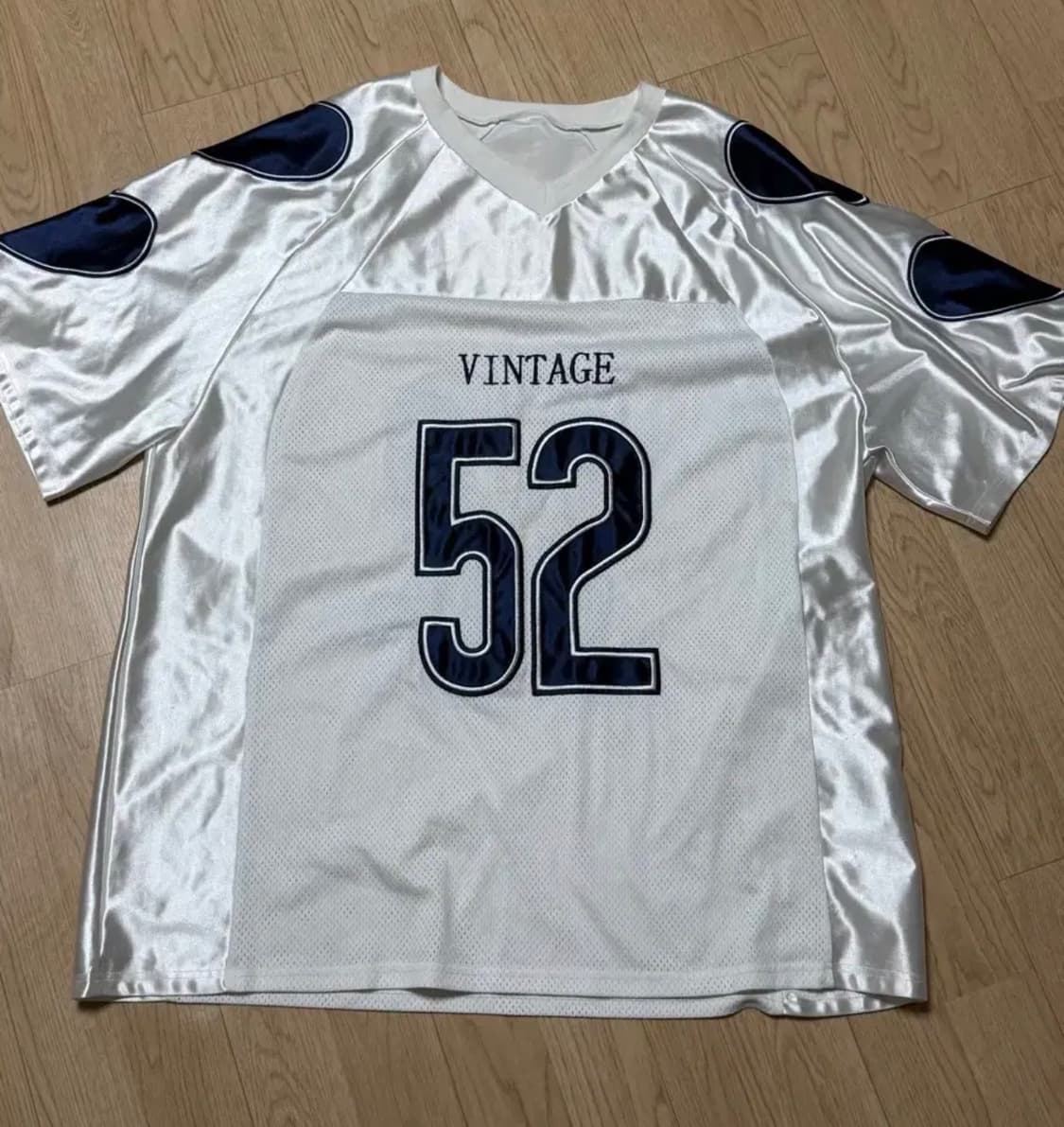 빈티지 화이트 유니폼 상품이미지1