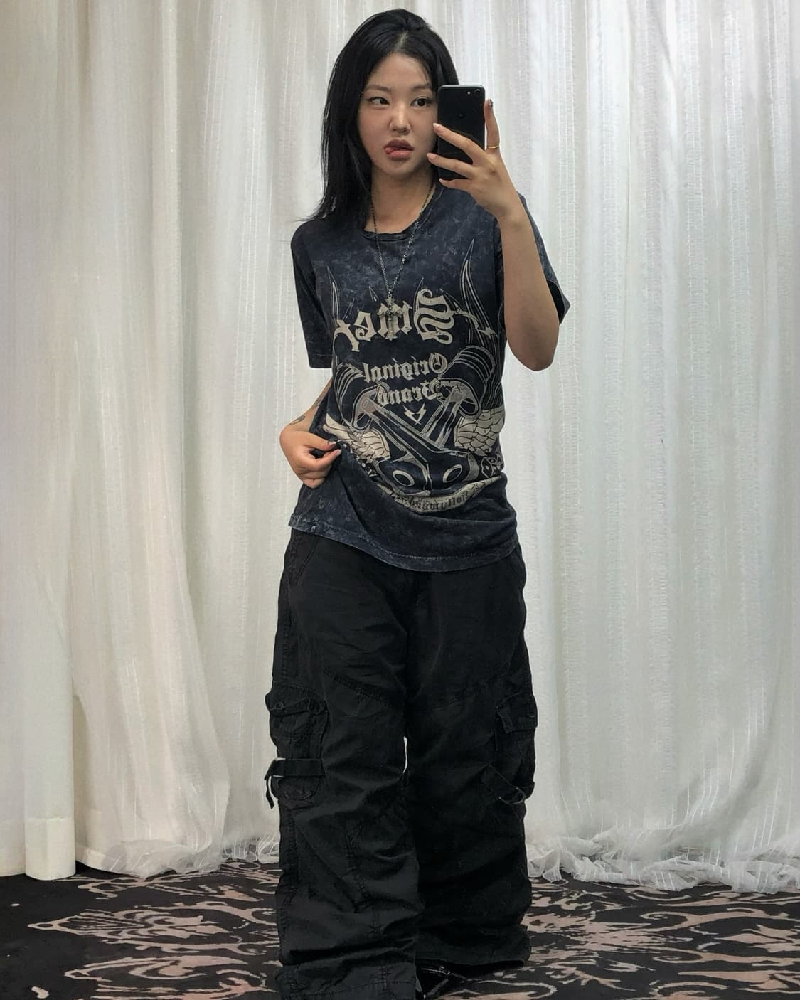 00's 펑크 타이다이 네이비 세트  상품이미지1