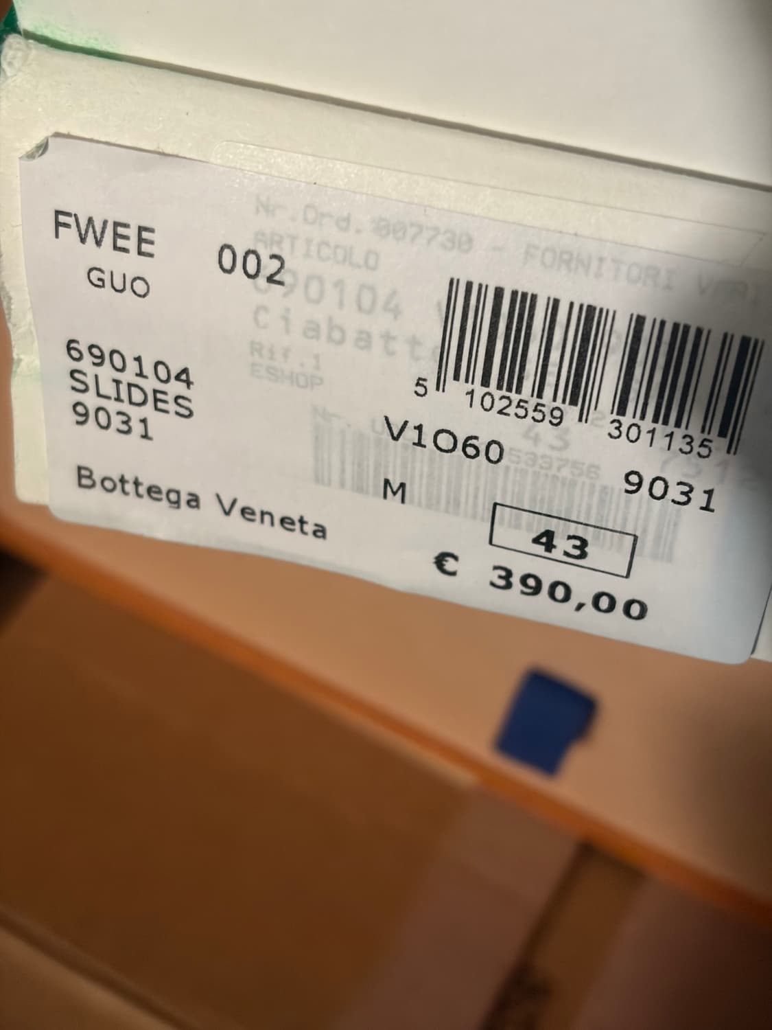 보테가 베네타 러버클로그 슬라이더 씨솔트43 상품이미지7