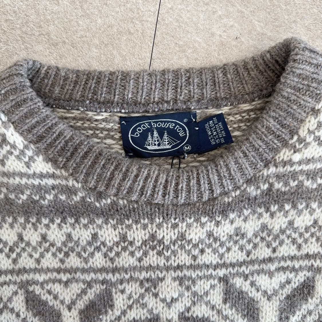 boat house row 빈티지 니트 상품이미지3