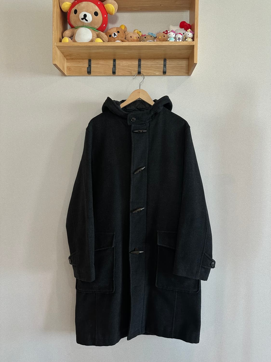 jpn 차콜 떡볶이코트 개인결제창 상품이미지1