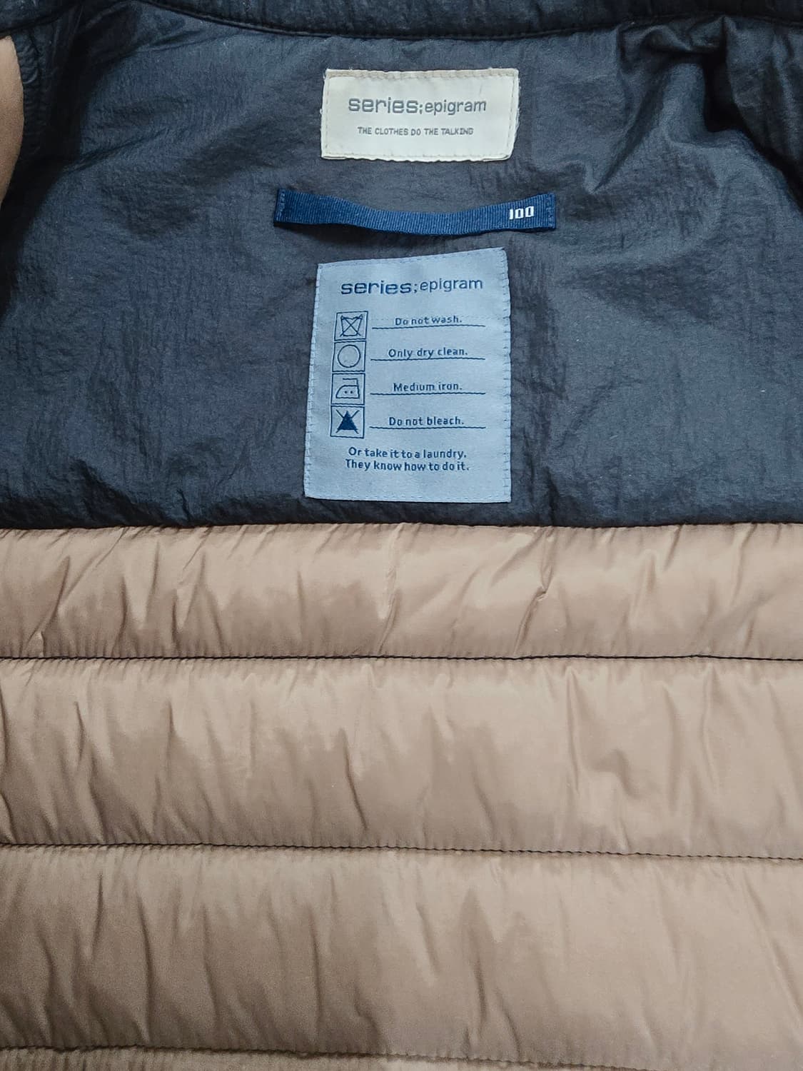 시리즈 블랙 경량 셔츠형 패딩 자켓 100 상품이미지8