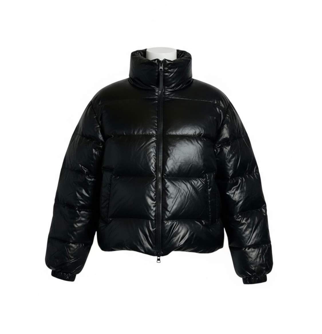 아디다스 유광 숏 패딩 L 상품이미지1