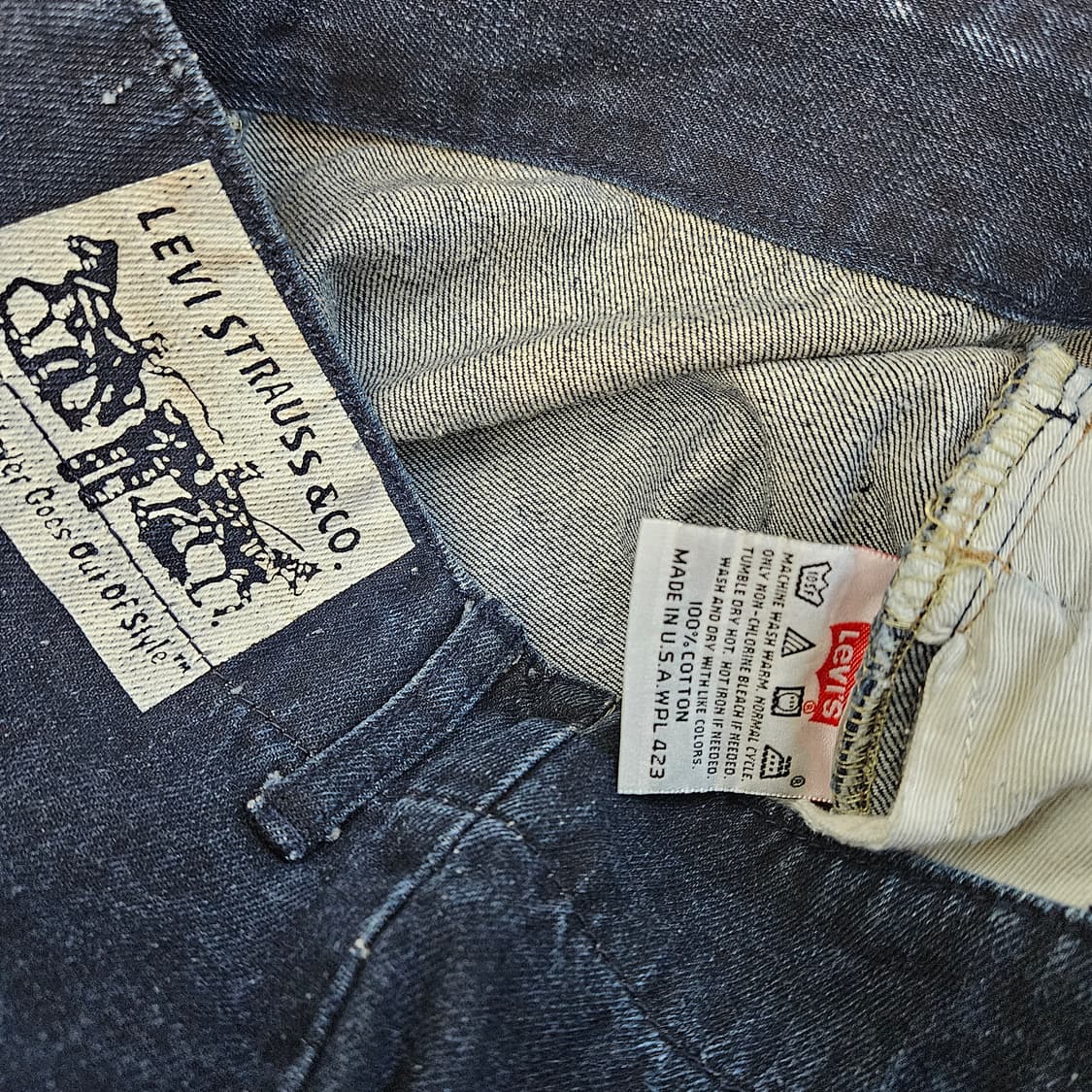 리바이스 스판 데님 청바지 남자32 상품이미지6