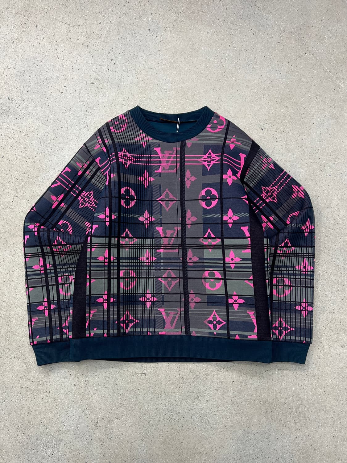 루이비통 모노그램 자카드 스웨트 셔츠 상품이미지1