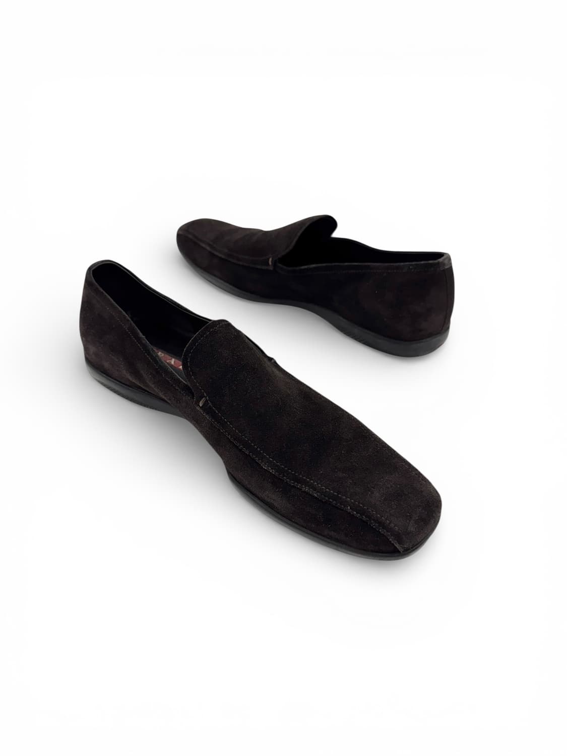 Prada 90s square Suede Loafer 상품이미지7