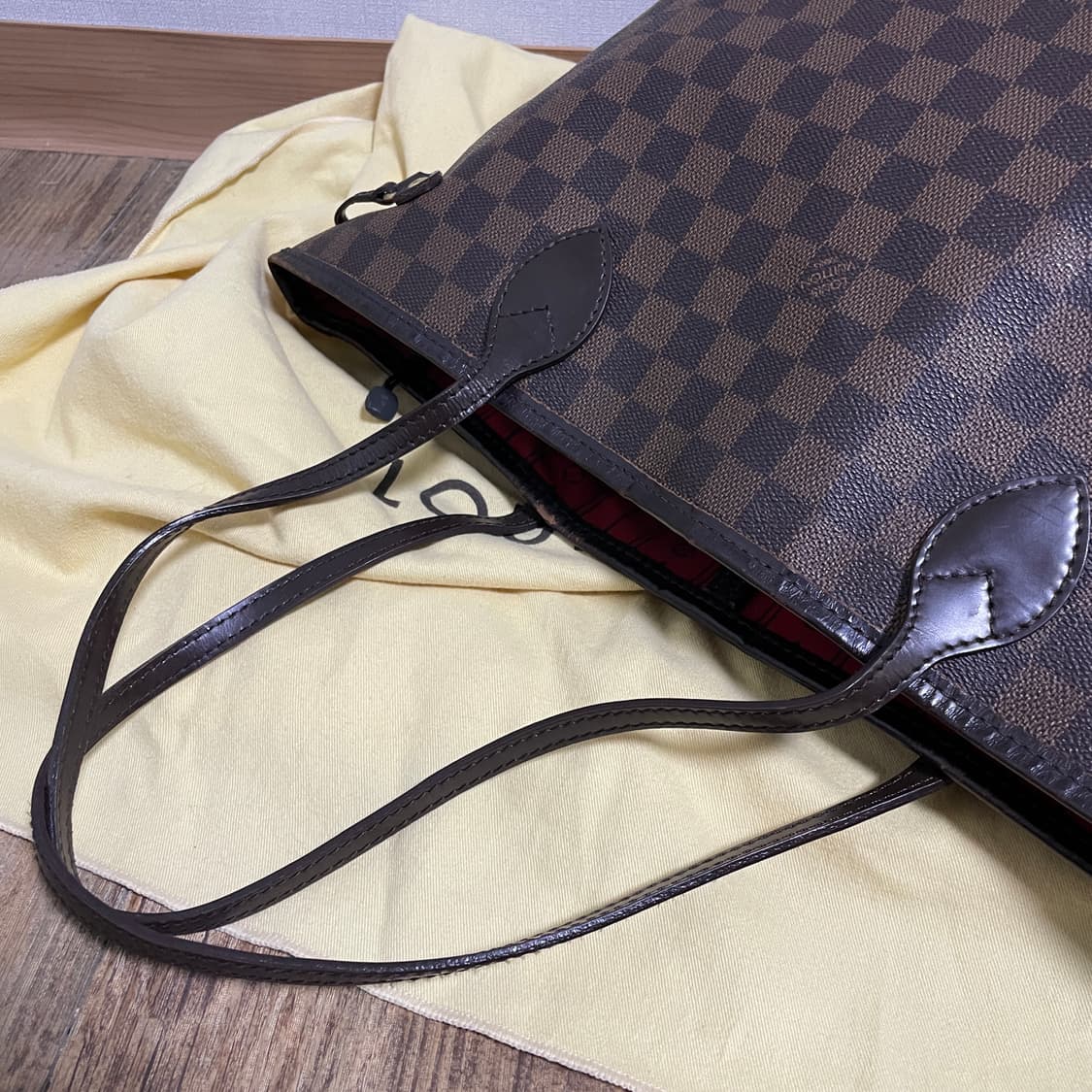 루이비통 다미에 네버풀 GM (손잡이 수선) 상품이미지7