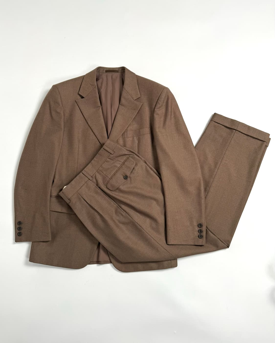 Vintage brown suit Set up  상품이미지1