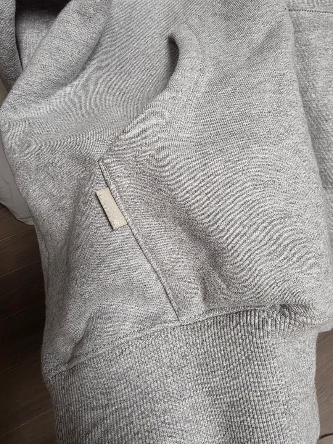 디스이즈네버댓 헤더 그레이 후드집업 상품이미지6