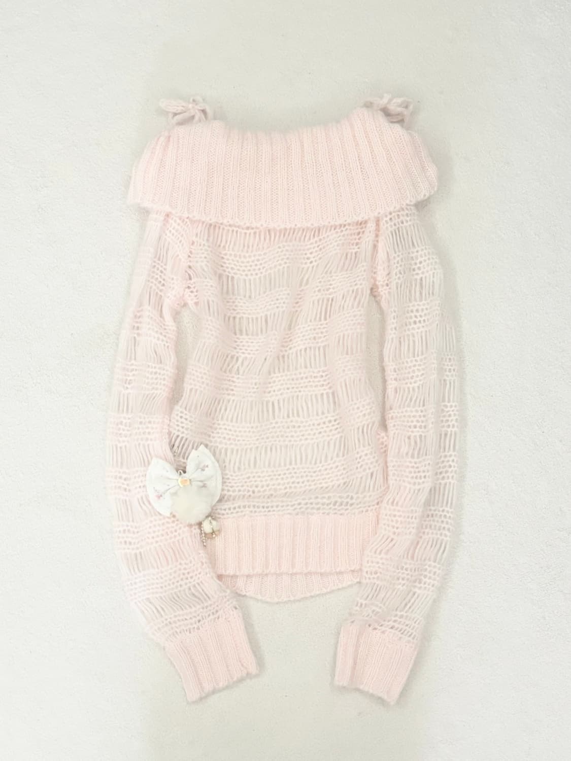 Lizlisa 리즈리사 헤세이걸 오프숄더 니트 상품이미지1