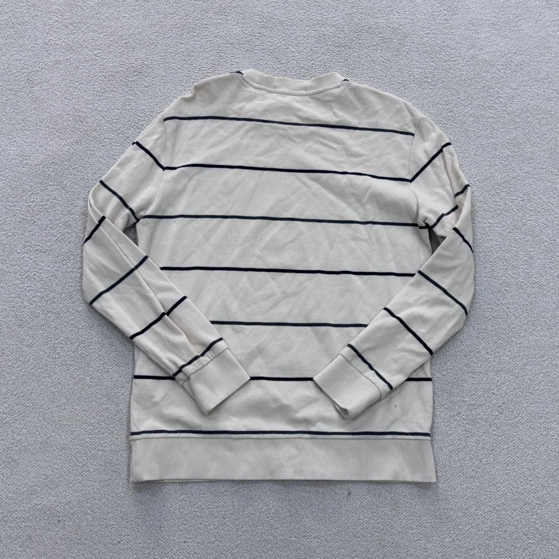 100 빈폴 아이보리 스트라이프 티셔츠 0414E 상품이미지2