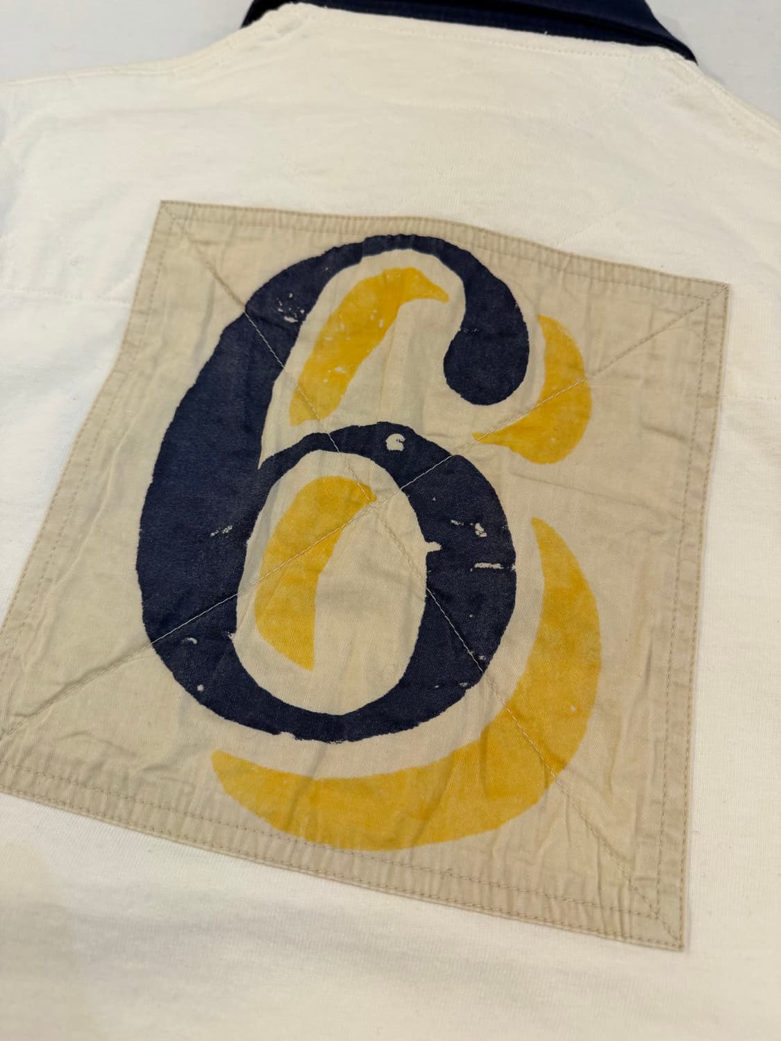 폴로 랄프로렌 빅포니 롱슬리브 럭비티 화이트 상품이미지5