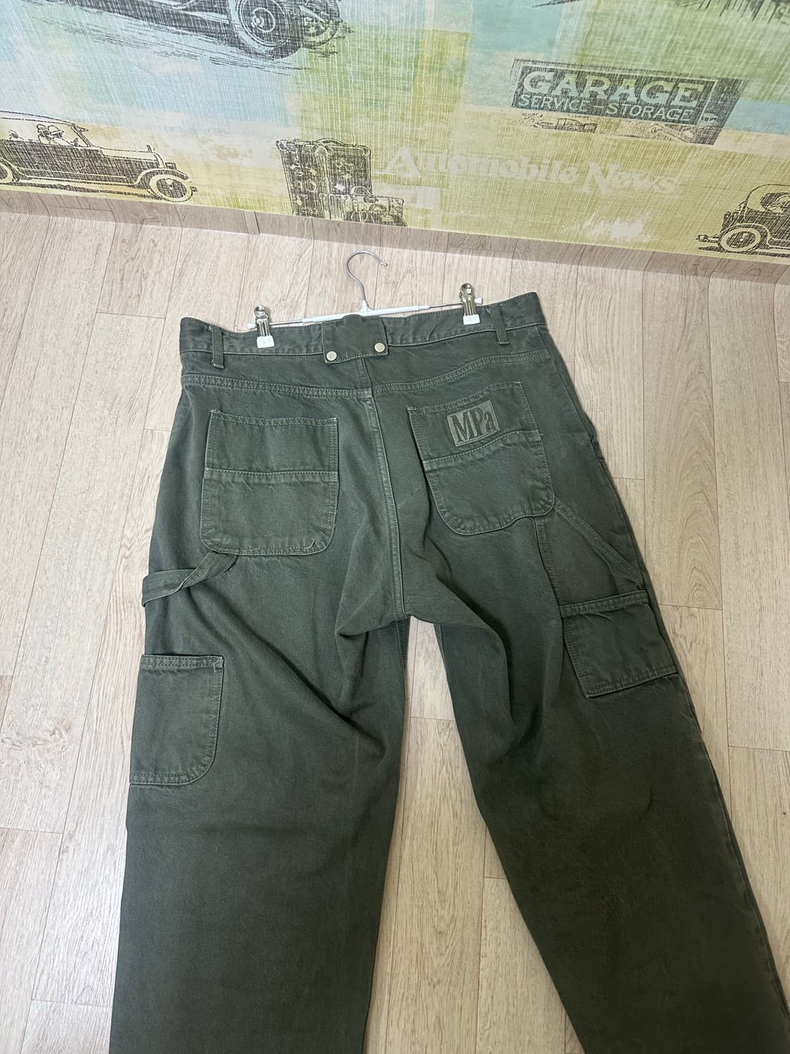 플라스틱프로덕트 더블니 올리브 L 상품이미지3