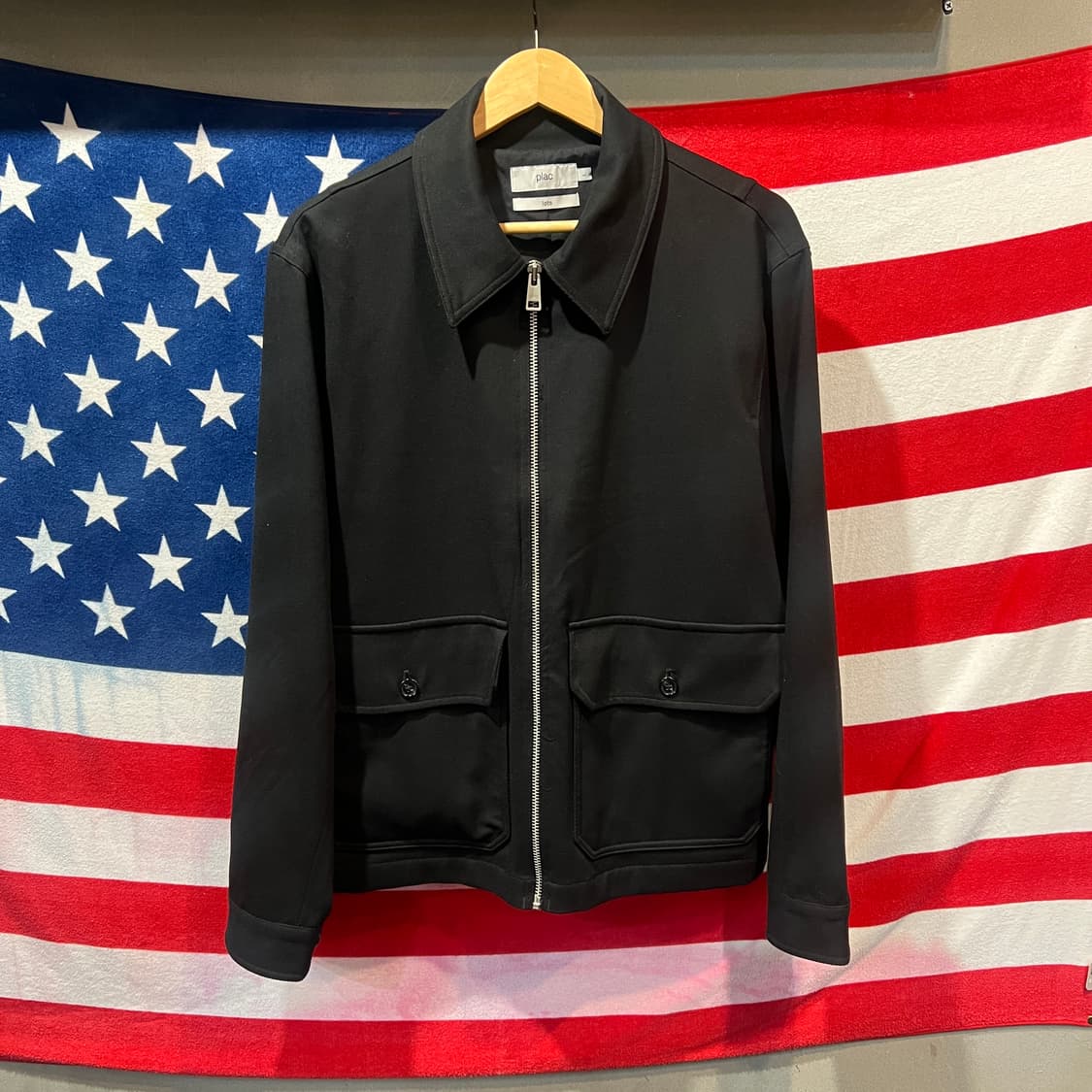 Plac 블랙 집업 자켓 상품이미지1