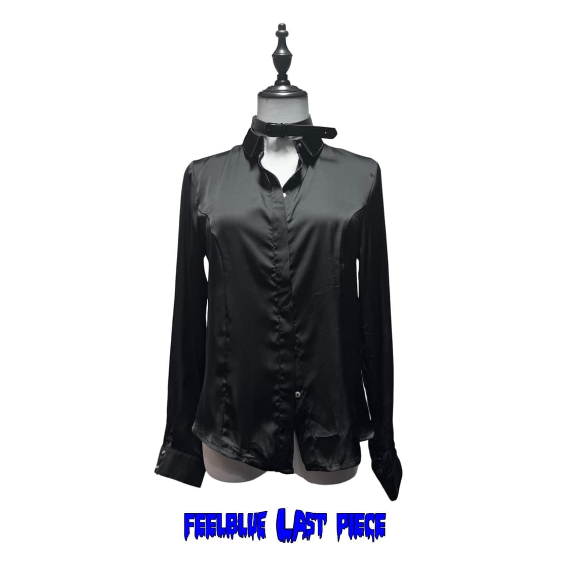 Matte Satin Princess-Line Shirts 새틴 블라우스 상품이미지4