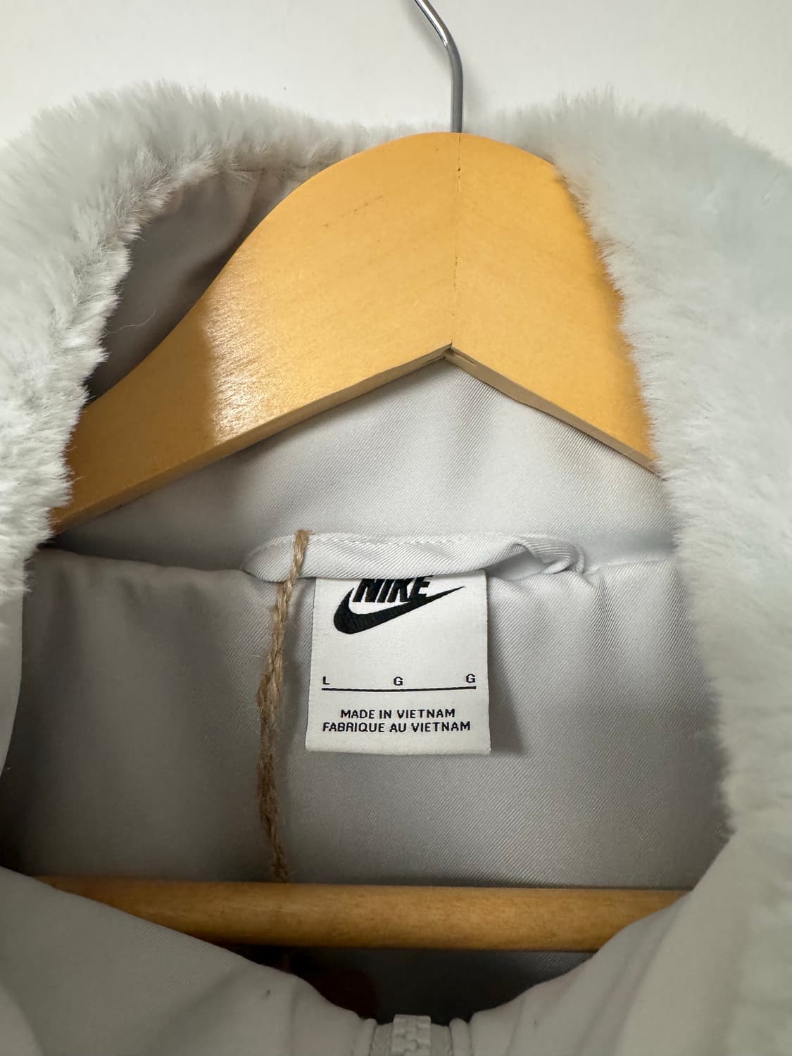 나이키 빅 스우시 쉐르파 플리스 후리스 퍼 자켓 L 상품이미지7