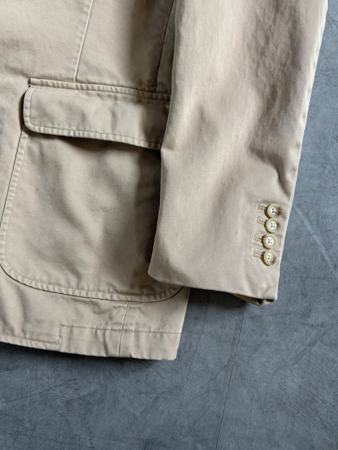 Polo 폴로 랄프로렌 베이지 코튼 블레이저 자켓 상품이미지6