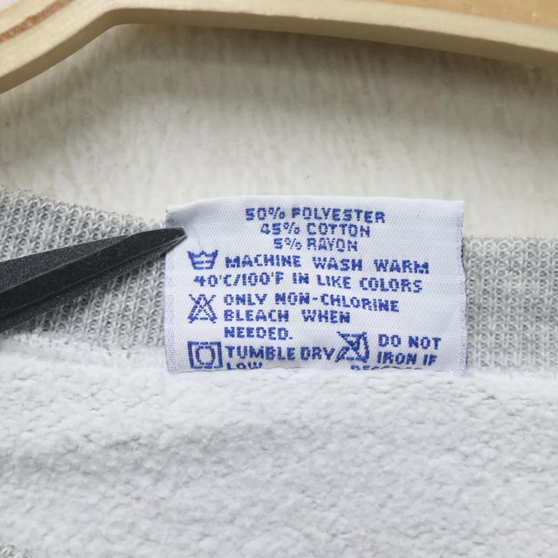 90'S 헤인즈 크랙 프린팅 맨투맨 61691 상품이미지9