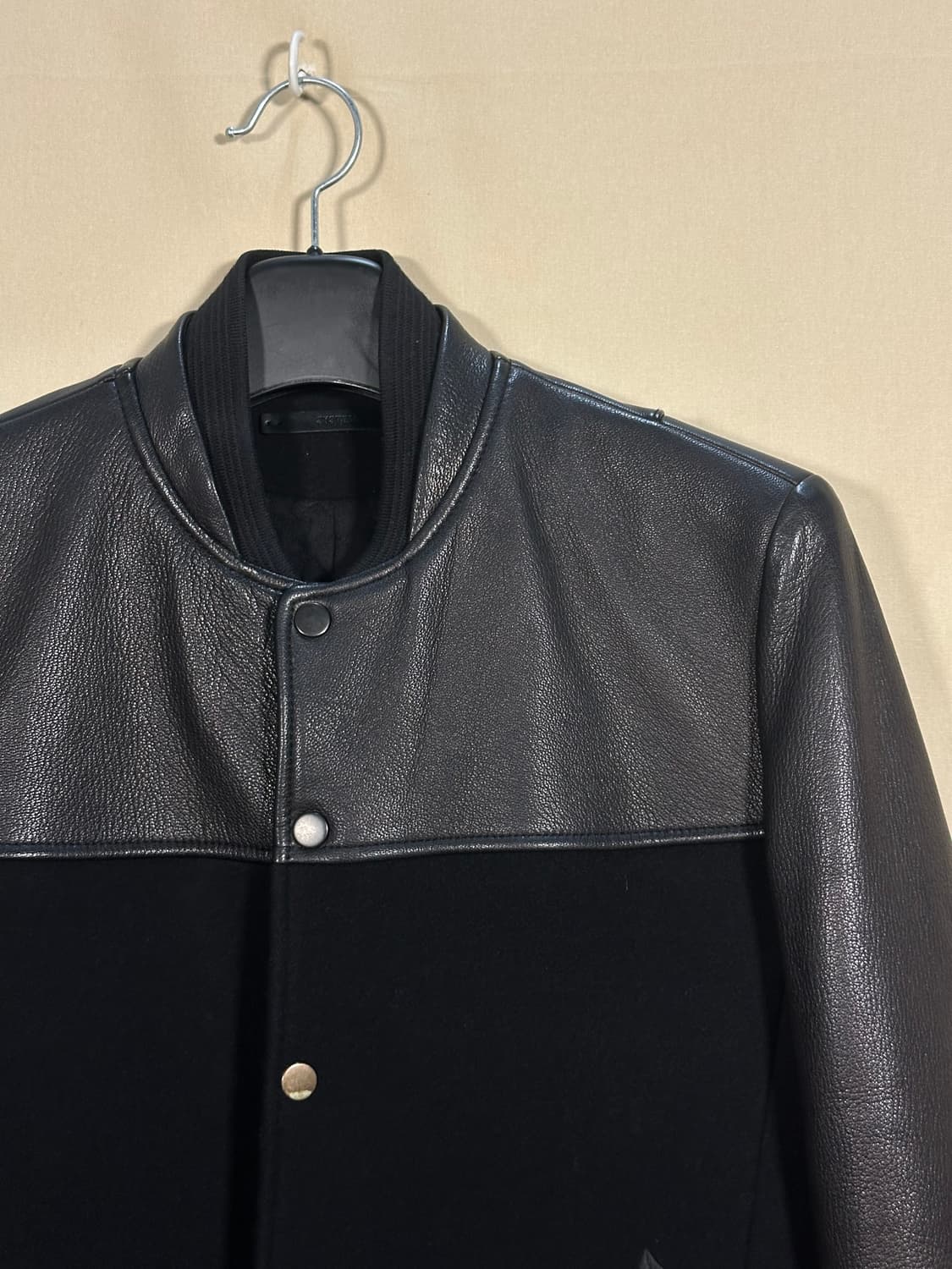 시스템옴므 염소가죽 바시티 자켓 처분  상품이미지2