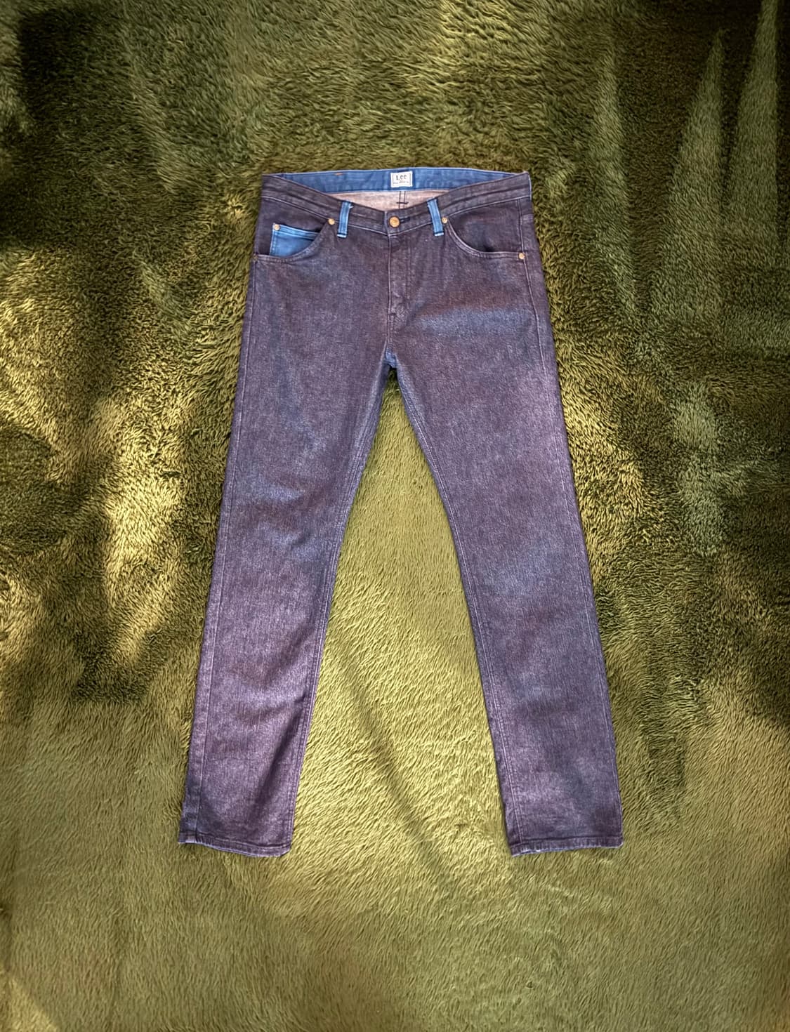 [XL] LEE 리 재팬 The Shop TK 별주 투톤 데님 팬츠 상품이미지1