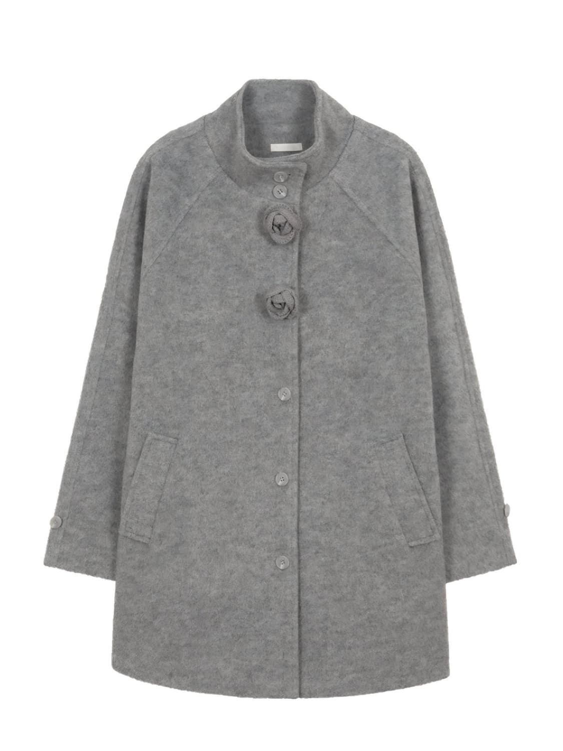 일리고 하프 코트 그레이 일본 도쿄 상품이미지1