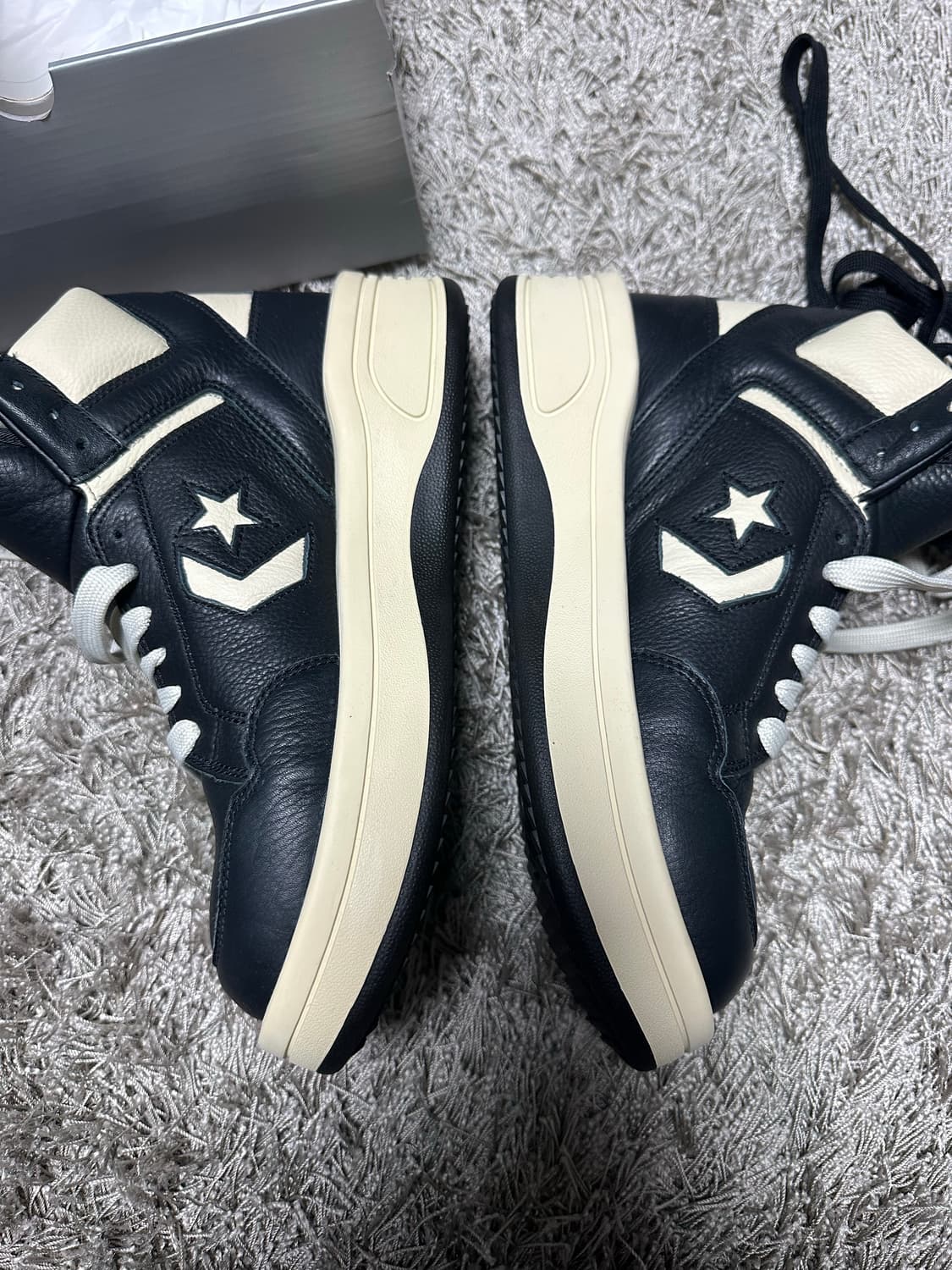 [270]  컨버스 다크쉐도우 터보웨폰 블랙 크림 상품이미지3