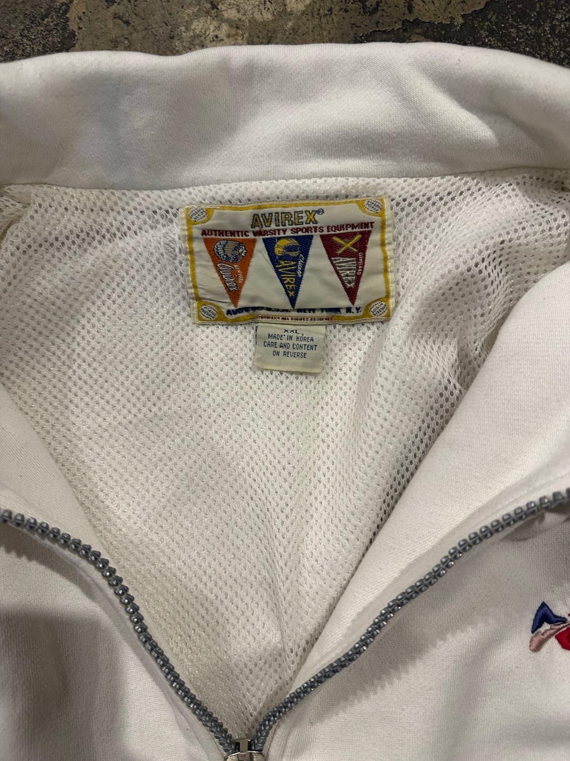 빈티지 00s 아비렉스 스웻 자켓  상품이미지4