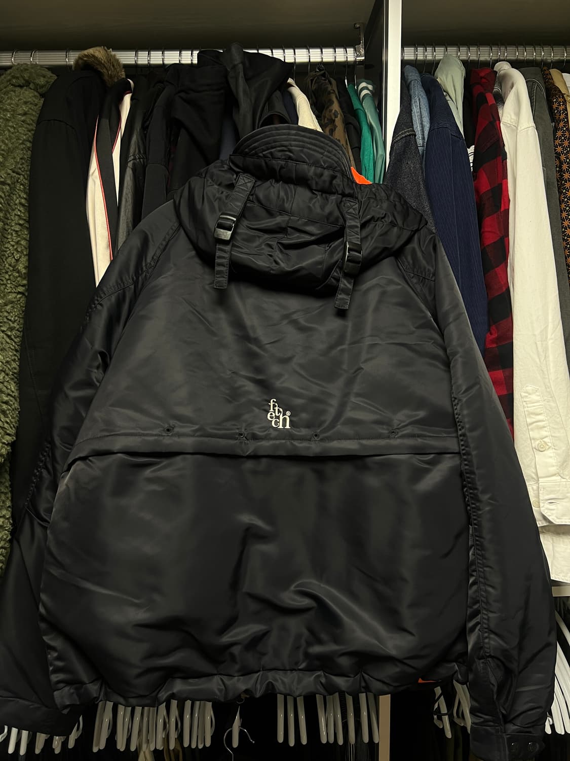 페치 선데이PRIMALOFT® SHAKER PARKA BLACK 팝니다 상품이미지3