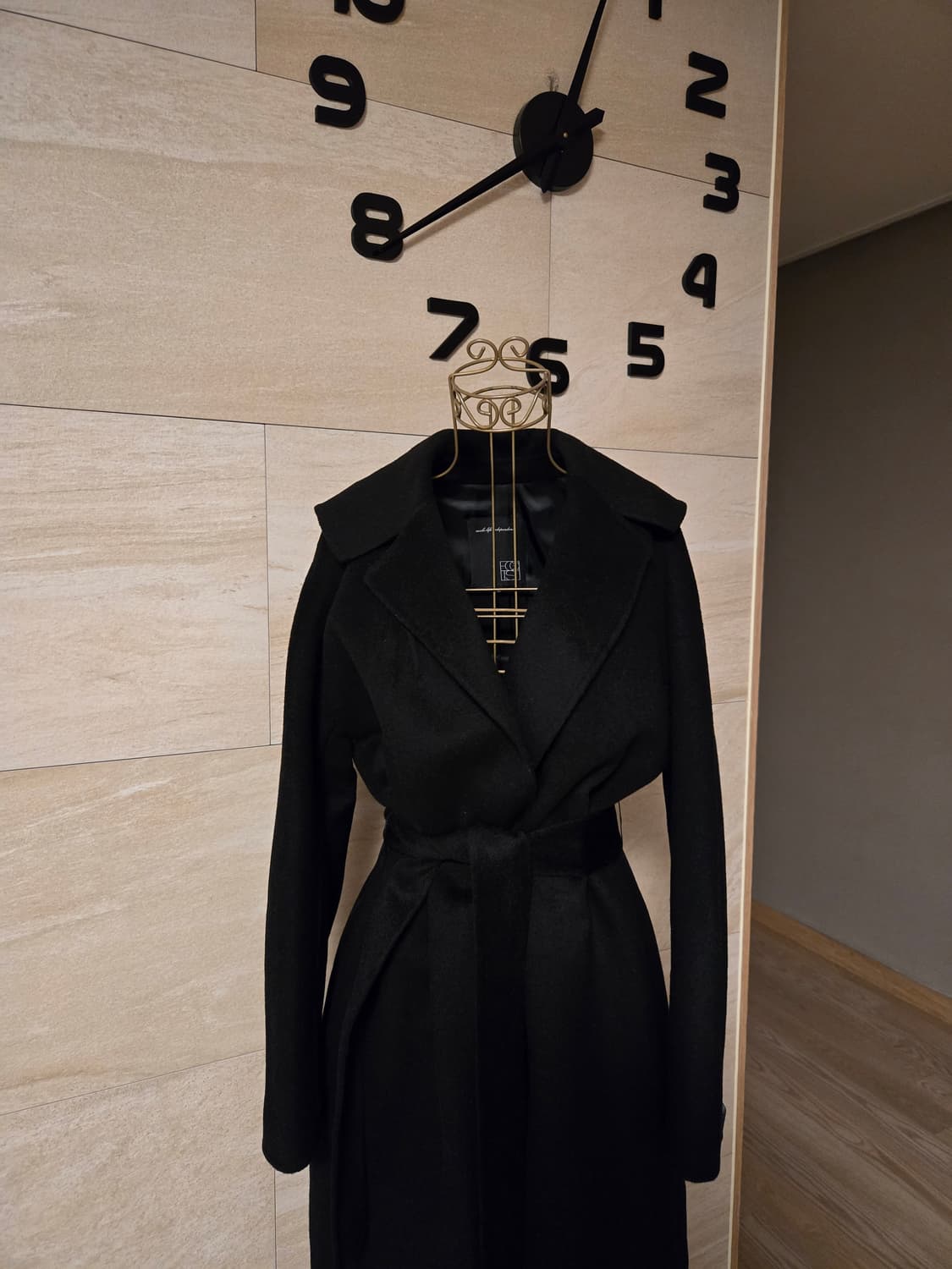 [66] 에고이스트 밸트 울 롱코트 상품이미지4