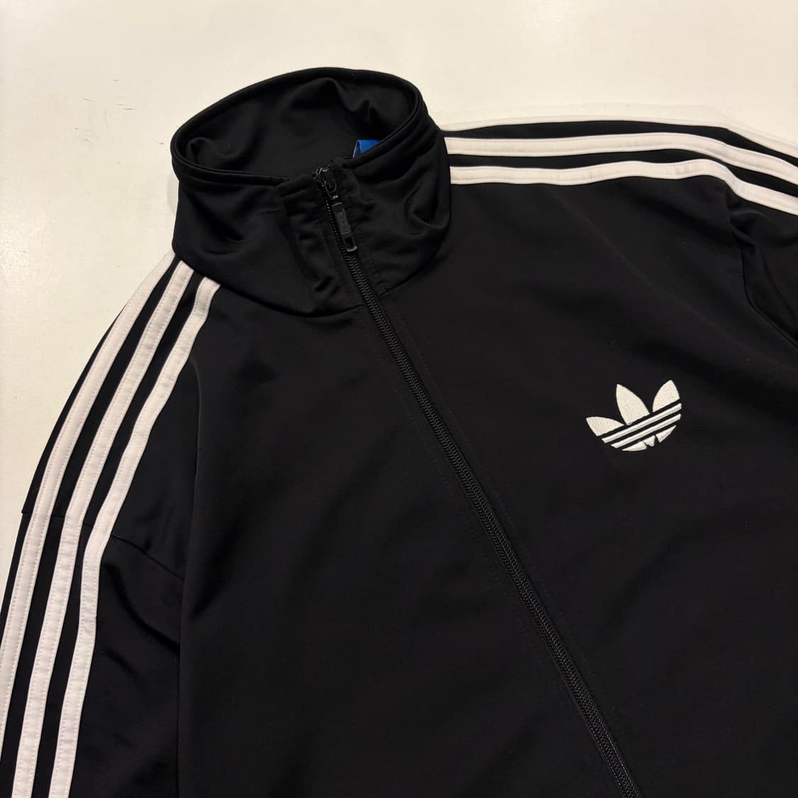 [100] 13s 아디다스 파이어버드 블랙 삼선 트랙탑 B334 상품이미지3