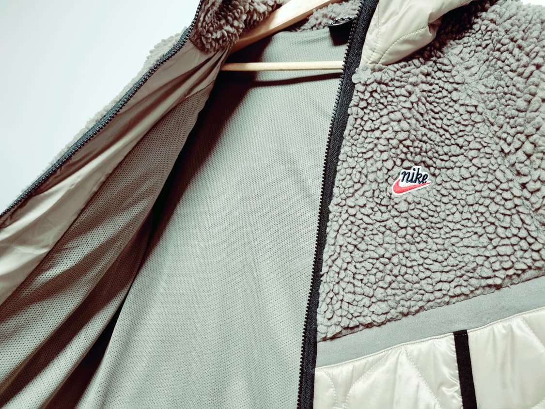 남성 정가19만 나이키 NSW 헤리티지 후리스 패딩 뽀글이 자켓 점퍼 상품이미지6