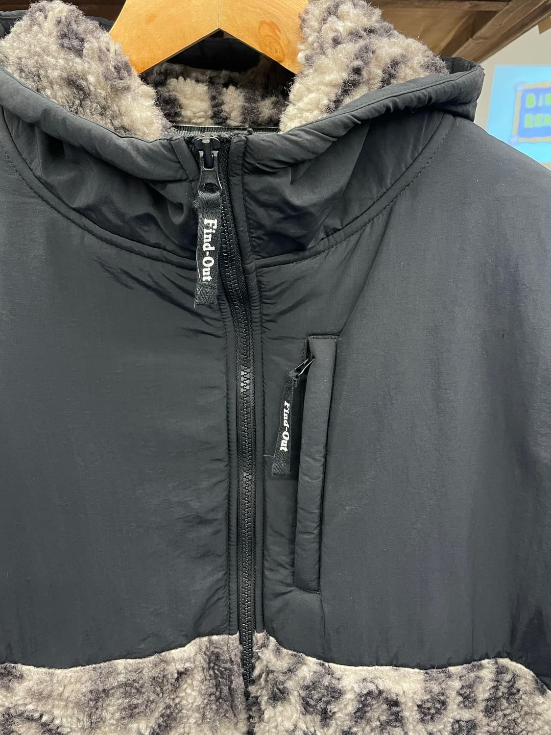 Japanese 레오파드 데날리 후드 후리스 상품이미지7