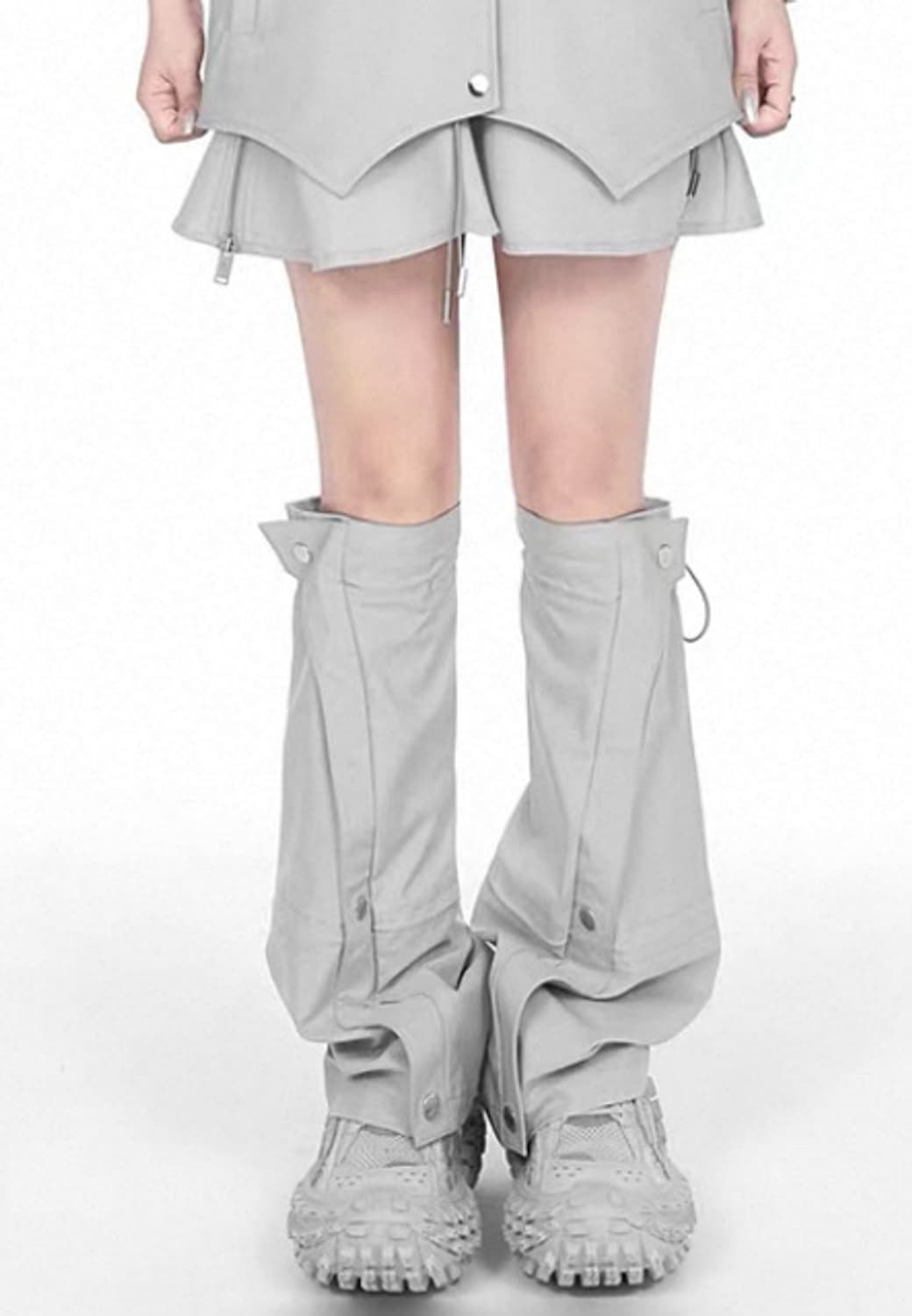 오호스st 그레이 레그워머 상품이미지2