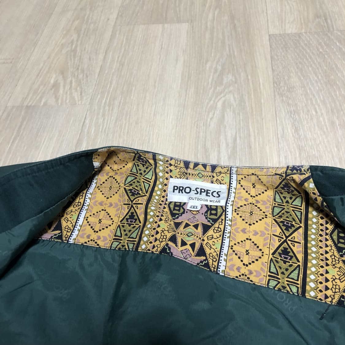 (XXL) 90's 프로스펙스 빈티지 아웃도어 헌팅 피싱 베스트 그린 상품이미지8