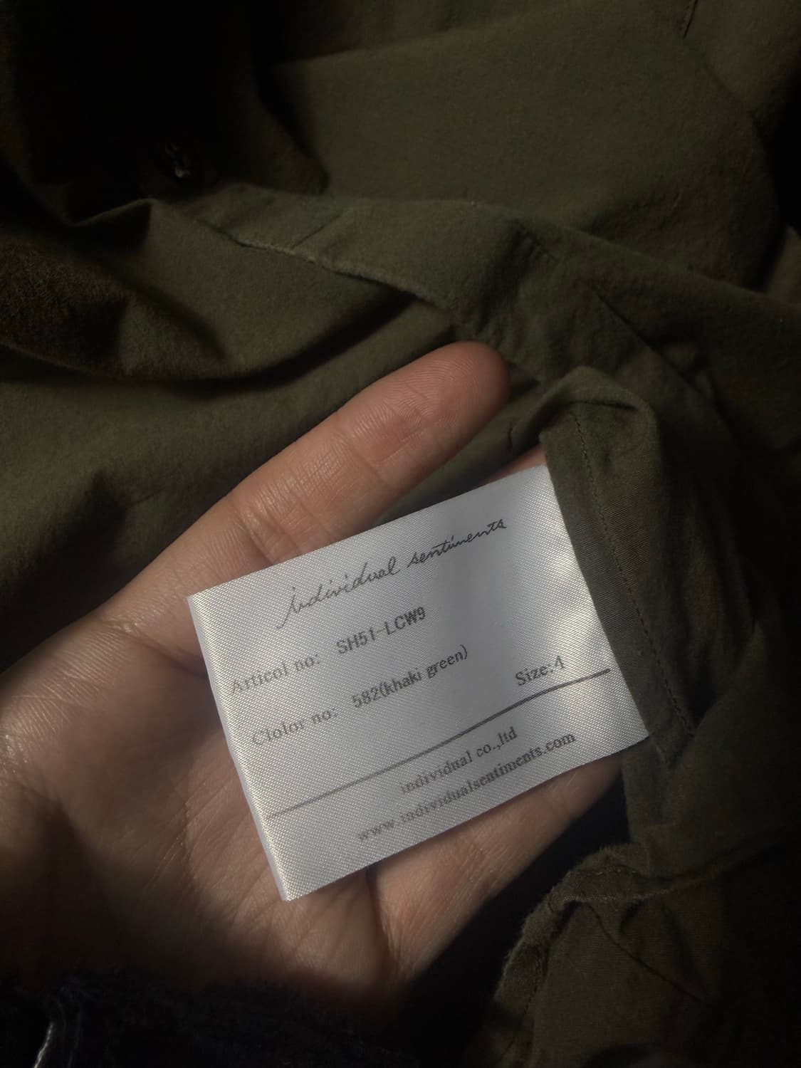 Aleksandr Manamis Band Collar Shirt  상품이미지6