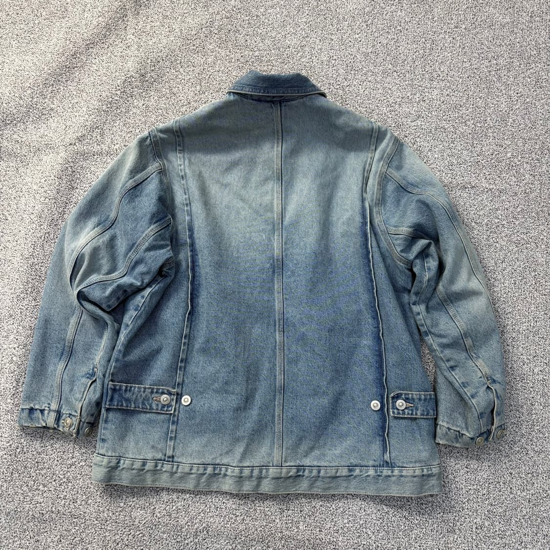 S 자라 남성 청자켓 데님 자켓 0325J 상품이미지3