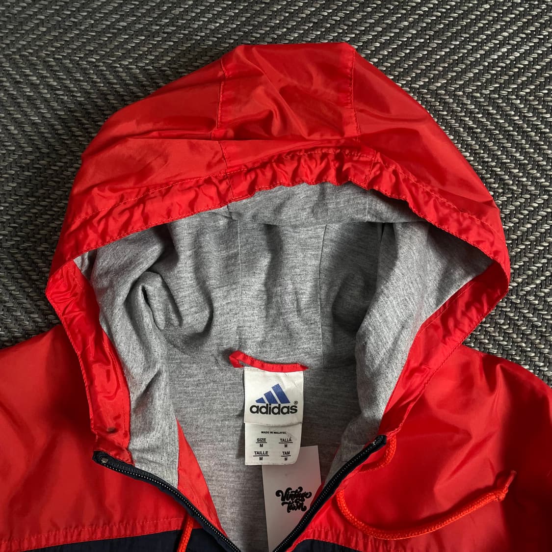 아디다스 올드스쿨 나일론 배색 바람막이o 3860 상품이미지5