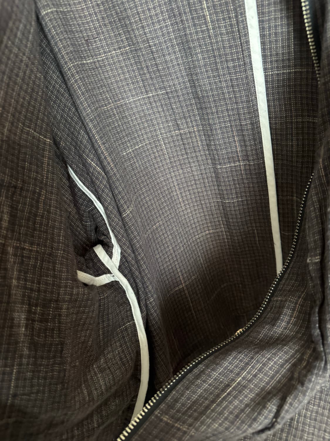 L 플라스틱 프로덕트(PLASTIC PRODUCT) 체크 지퍼 자켓 상품이미지10