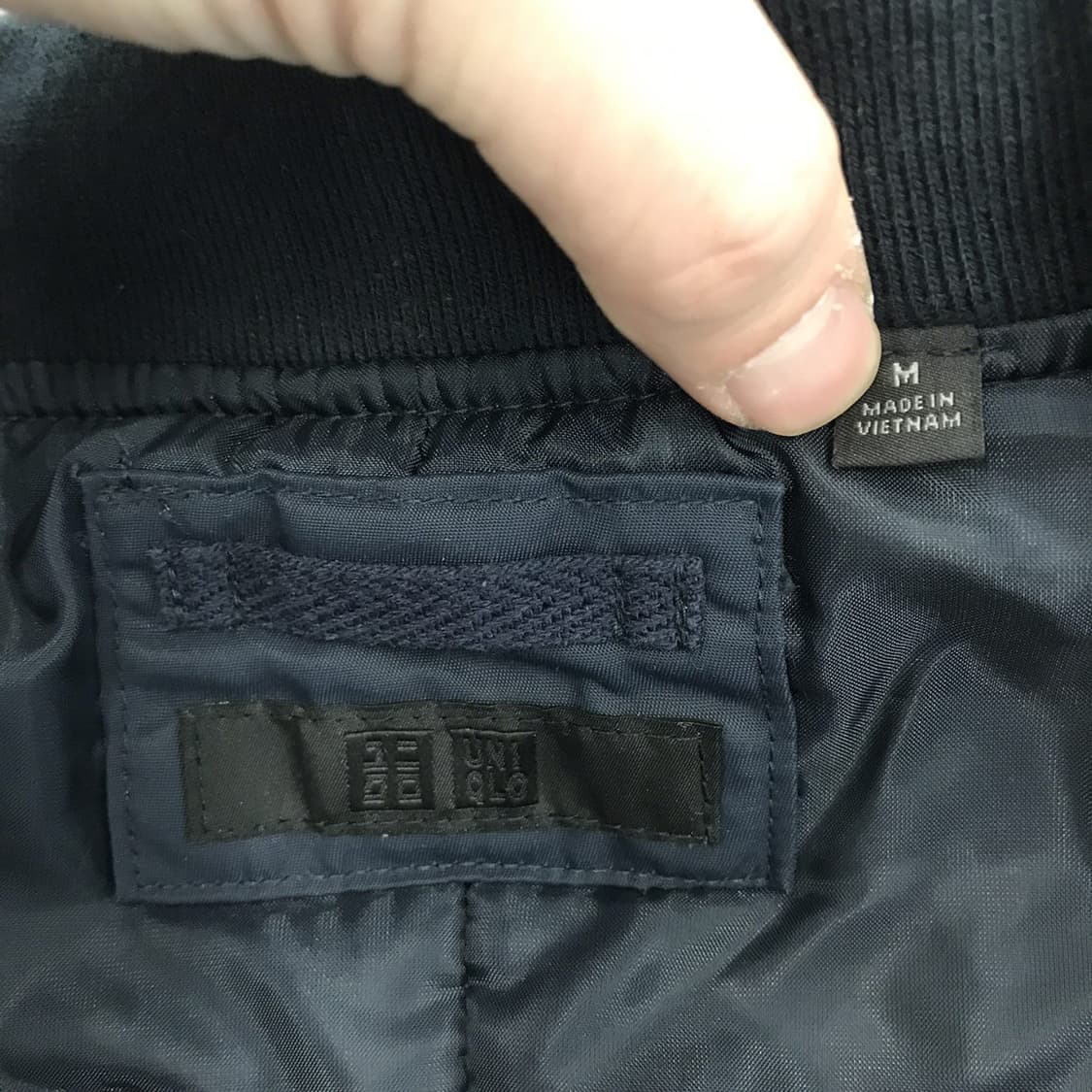 유니클로 마원 MA-1 항공점퍼 [M] 상품이미지5