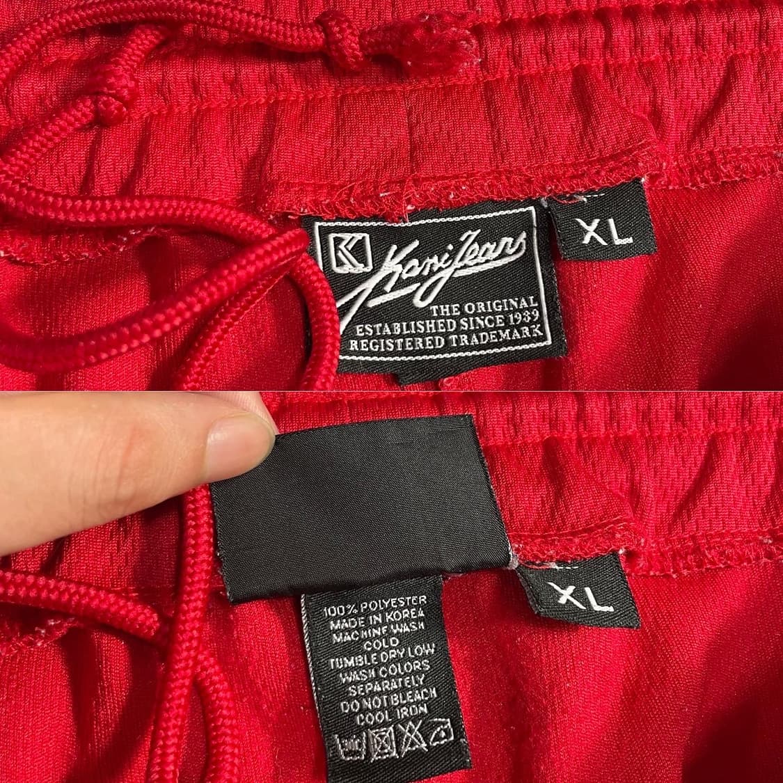 1990s Karl kani 칼카니 조거팬츠 상품이미지10